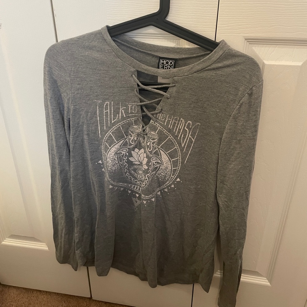 Cute target, long sleeve shirt